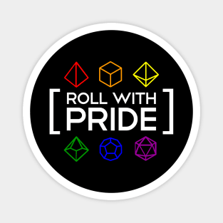 Roll with Pride Magnet